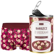 Majtki męskie - Męskie Bokserki Barszcz czerwony w puszce idealny zabawny prezent dla Niego-XL - miniaturka - grafika 1