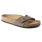 Klapki i japonki męskie - Klapki Birkenstock Madrid BS Mocha 0040093 - miniaturka - grafika 1