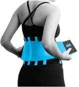 Pasy kulturystyczne - Pas fitness MadMax  Slimming Belt MFA277 modrý L - miniaturka - grafika 1