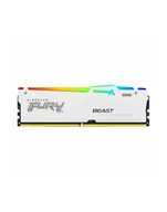Pamięci RAM - kingston Pamięć DDR5 Fury Beast RGB 16GB1*16GB/6000 CL30 EXPO biała KF560C30BWEA-16 - miniaturka - grafika 1
