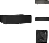 Pokrowce na meble ogrodowe - vidaXL Pokrowiec na meble ogrodowe 16 oczek 300x200x75 cm prostokątny - Pokrowce ochronne na meble ogrodowe - miniaturka - grafika 1