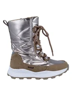 Kozaki damskie - Richter Shoes Kozaki zimowe "Venture" w kolorze srebrno-jasnobrązowym - miniaturka - grafika 1