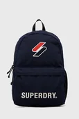 Plecaki - Superdry Plecak męski kolor granatowy duży z aplikacją - miniaturka - grafika 1