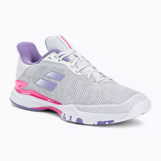 Buty sportowe damskie - Buty do tenisa damskie Babolat Jet Tere AC white/lavender - grafika 1