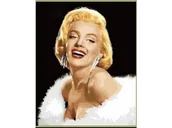 Malowanie po numerach - Obraz Malowanie Po Numerach Rama 40X50Cm Marilyn Monroe - miniaturka - grafika 1