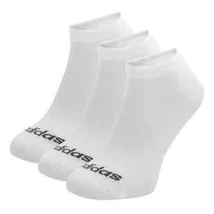 Zestaw 3 par niskich skarpet unisex adidas HT3447 3-PACK Biały - Skarpetki damskie - miniaturka - grafika 1