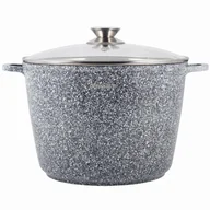 Garnki - Solidny kocioł garnek granitowy z pokrywką 6,2L - miniaturka - grafika 1