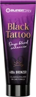 Balsamy i kremy do opalania - Supertan Black Tattoo Intensywny Bronzer Do Opalania 200ml - miniaturka - grafika 1