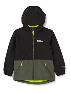 Jack Wolfskin Chłopięca kurtka Snowy Days, Thyme Green, 140 - Kurtki i płaszcze dla chłopców - miniaturka - grafika 1