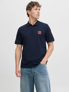 Jack & Jones Koszulka polo "Brady" w kolorze granatowym - Koszulki męskie - miniaturka - grafika 1
