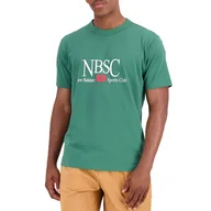 Koszulki sportowe męskie - Koszulka New Balance MT31558TFN - zielona - miniaturka - grafika 1