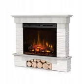 Kominki elektryczne - KOMINEK ELEKTRYCZNY PORTO MAX 28" XHD SOSNA - miniaturka - grafika 1