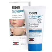 Kremy do twarzy - Isdin Nutratopic Pro-AMP Facial Cream Atopic Skin krem do twarzy dla skóry atopowej 50ml - miniaturka - grafika 1