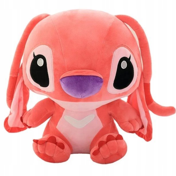 PLUSZOWA MASKOTKA RÓŻOWY STWOREK 24 CM LILO I STITCH