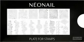 Ozdoby do paznokci - NEONAIL Blaszka do stempli STAMPING PLATE 19 - miniaturka - grafika 1
