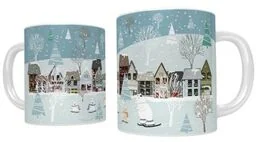 Kubek na święta Zimowe zabawy - Ozdoby bożonarodzeniowe - miniaturka - grafika 1