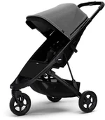Wózki dziecięce - Wózek spacerowy Thule Spring Black/Grey Melange - miniaturka - grafika 1
