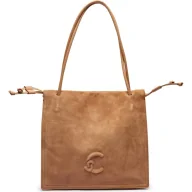 Torebki damskie - Coccinelle Skórzana shopperka COCCINELLE DULSE SUEDE - miniaturka - grafika 1