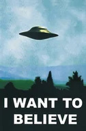 Plakaty - Z Archiwum X - UFO - I Want To Believe - plakat - miniaturka - grafika 1