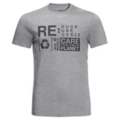 Koszulki męskie - Jack Wolfskin Męska koszulka z reliefem Nature - miniaturka - grafika 1