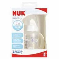 Butelki dla niemowląt - Nuk Butelka 6m z uchwytem First 10215335 150 ml - miniaturka - grafika 1