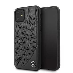Mercedes MEHCP12SDIQBK iPhone 12 mini 5,4" czarny/black hardcase Bow Line - Etui i futerały do telefonów - miniaturka - grafika 1