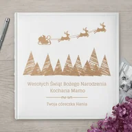 Albumy fotograficzne - Duży album na zdjęcia z grawerem dla mamy na święta - miniaturka - grafika 1