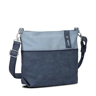 Torby męskie - Zwei Jana J8 Nubuk, Torba Unisex Dorośli, Nubuck-Blue, Nubuk niebieski - miniaturka - grafika 1