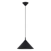 Lampy sufitowe - Lampa wisząca ZUMA czarna SOLLUX LIGHTING - miniaturka - grafika 1