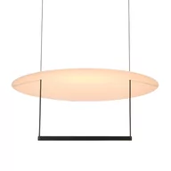 Lampy sufitowe - Lampa zwieszana nad stół PORTOFINO AZ5637 Azzardo LED 29W 3000K czarny biały - miniaturka - grafika 1