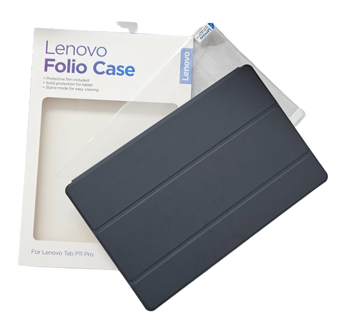Oryginalne etui Lenovo Folio Case na Lenovo Tab P11 Pro Ciemnoszary + FOLIA