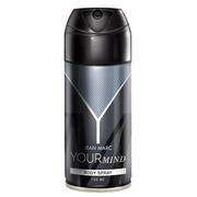 Dezodoranty i antyperspiranty męskie - Jean Marc Your Mind dezodorant spray 150ml - miniaturka - grafika 1