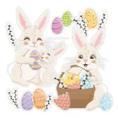 Stroje karnawałowe - Dekoracja Wielkanocna Zajączki Wielkanocne - miniaturka - grafika 1