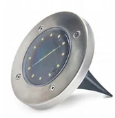 Lampy ogrodowe - Kobi LIGHT SPÓŁKA Z OGRANICZONA ODPOWIEDZIALNOŚCIĄ Lampa solarna LED CLAVO gruntowa satyna IP44 (48) - miniaturka - grafika 1