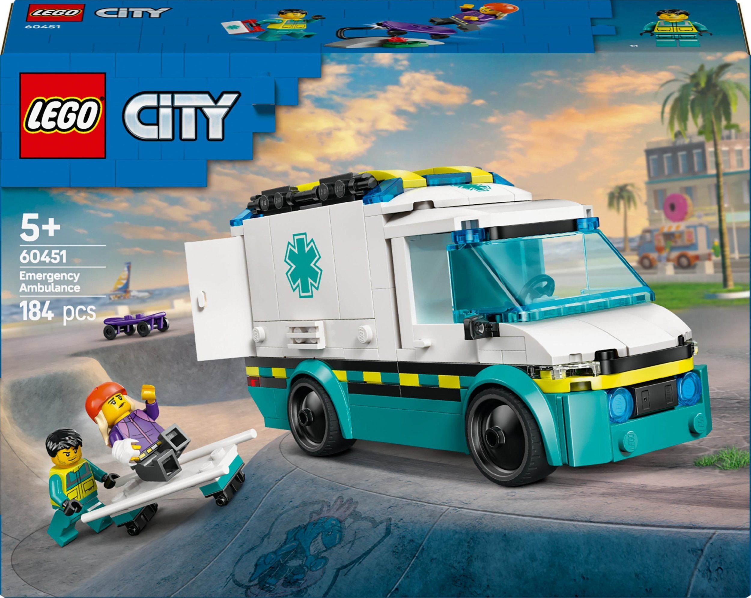 LEGO City Karetka pogotowia 6 szt. 60451