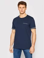 Koszulki męskie - Jones Jack PREMIUM T-Shirt Blalyon 12205365 Granatowy Regular Fit - miniaturka - grafika 1