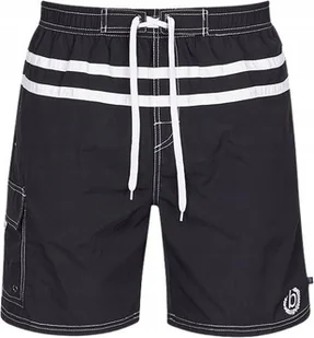 BUGATTI CZARNE KĄPIELÓWKI BOARDSHORTY Z DWIEMA BIAŁYMI PASKAMI 6XL J7A - Kąpielówki męskie BUGATTI CZARNE KĄPIELÓWKI BOARDSHORTY Z DWIEMA BIAŁYMI PASKAMI 6XL J7A - Kąpielówki męskie - miniaturka - grafika 1