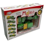 Zabawki konstrukcyjne - Malblo Magnetyczne Pojazdy Rolnicze - miniaturka - grafika 1