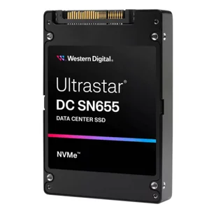 Dysk SSD Western Digital Ultrastar DC SN655 15,36TB U.3 NVMe PCIe TLC 0TS2463 WUS5EA1A1ESP7E3 - Dyski SSD - miniaturka - grafika 1