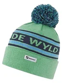 Czapki damskie - Ziener Dziecięca czapka IKUTO/pompon, dzianina, kolorowa, pastelowa zieleń, S - miniaturka - grafika 1