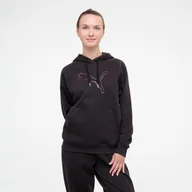 Bluzy sportowe damskie - Bluza z kapturem damska Puma Gym & Pilates - miniaturka - grafika 1