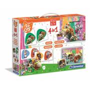 Gry planszowe - Clementoni Edukit 4w1 44 Koty - miniaturka - grafika 1