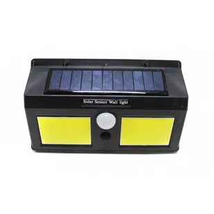 LAMPA SOLARNA 40 LED HALOGEN BIAŁY ZIMNY Z CZUJNIKIEM RUCHU I ZMIERZCHU WMC - Lampy ogrodowe - miniaturka - grafika 1