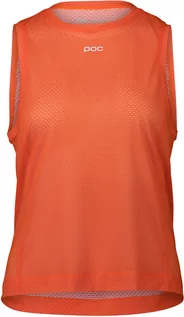 Koszulki rowerowe - POC Air Indoor Vest Women, pomarańczowy M 2022 Koszulki kolarskie - grafika 1