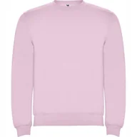 Bluzy damskie - Bluza Unisex Damska Dresowa ROLY Sweatshirt Clasica SU1070 LIGHT PINK L - miniaturka - grafika 1