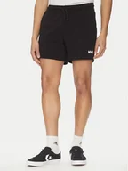 Spodenki męskie - Helly Hansen Szorty sportowe Terry Loop 54291 Czarny Regular Fit - miniaturka - grafika 1