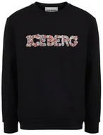 Bluzy męskie - ICEBERG ORYGINALNA BLUZA MĘSKA ROZMIAR L - miniaturka - grafika 1