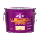Lakiery do drewna - Lakier zewnętrzny bezbarwny 2,5 l VIDARON - miniaturka - grafika 1