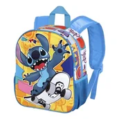 Plecaki - Lilo i Stitch Skater -Mały Plecak 3D, Żółty, 26 x 31 cm, Pojemność 8,5 L - miniaturka - grafika 1