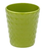 Donice - Osłonka ceramiczna BORNEO zielona - miniaturka - grafika 1